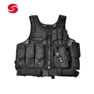 China Black Police Security Tactical Vest factory