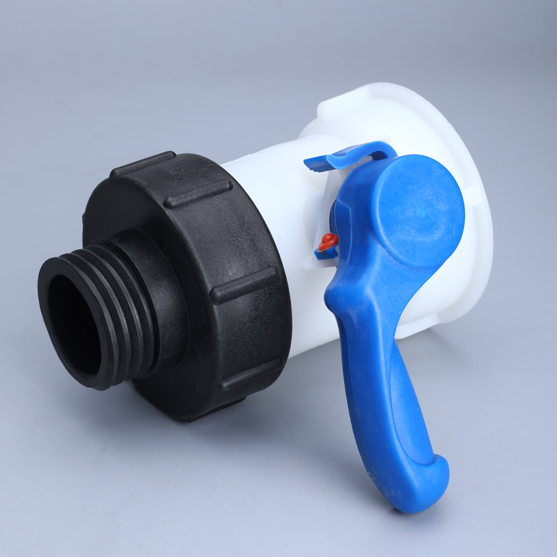 Hexagon Head Code IBC Tank Adapter for UMETASS 100MM To S60*6 Male Thread Valve Faucet