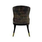 Indoor Modern Ash Wood Chair Without Armrest for Customized Hotel Furniture