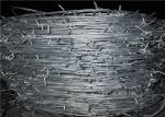 2.3mm * 2.3mm 4 Point Prison Barbed Wire 20kg Per Roll On Pallet Packing