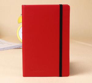 China Custom A6 red moleskine diary LN-013 factory