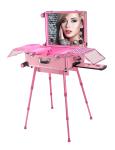 Professional Bluetooth Aluminum Makeup Case With Light Size 580 * 450 * 220mm