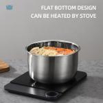 Factory Best Selling 5 Pieces Pots Set Stainless Steel Cooking Pot Set Cookware
