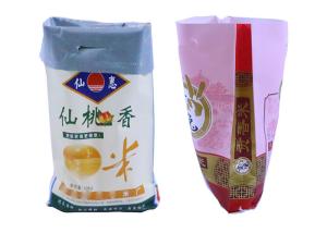 China White PP Fertilizer Packaging Bags With Single / Double Sewed Bottom factory