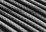 Automotive Nylon Sleeve For Cables , Nylon Multifilament Braided Sleeving