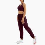 Women Cotton Elastic 2 Pieces Sets Sleeveless Womens Loungewear Set