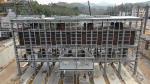 Fast Assembled Garage Steel Frame With C Purlin / Prefab Building Construction
