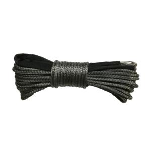 China 140kn Capacity Black 6Mm Uhmwpe 27000Lbs Synthetic Rope Winch For Atv Utv Offroad factory