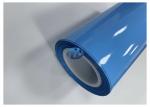 80 μm High Density Polyethylene Film Blue UV Cured Silicone Coating Film No