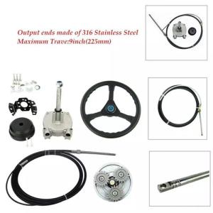 China 200Hp 17ft Planetary Gear Steering System / Marine Steering System factory