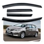 Customized Car Side Window Wind Deflectors PMMA Smoke / Dark Smoke