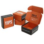 Biodegradable Corrugated Cardboard Paper Gift Packaging Airplane Paper Box L*W*H