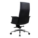 PU High Back executive black leather office chair Lumbar Support