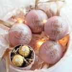 Anticorrosive Tin Can Gift Containers Ball Shape Ultralight Multicolor