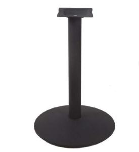 China Cast Iron Bistro Table Base Powder Coated Round base Restaurant Table bar table factory