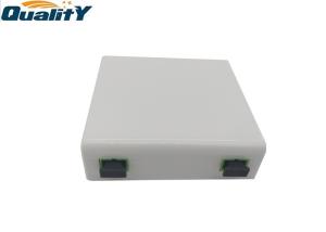 China 2 Port Wall Mount SC Pigtail Fiber Optic Termination Box factory