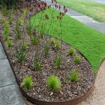 39.3 Inch Corten Landscape Edging 1.6mm Garden Metal Ornaments