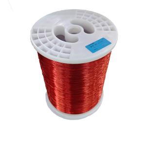 China 0.04mm - 1.60mm UEWF U3 Enamelled Round Copper Wire chemical resistant Thermal Enamel Wire factory