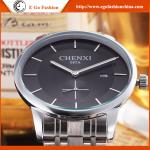 067AS Black White Classic Watch Business Watches for Man Stainless Steel Band
