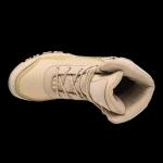 Khaki Waterproof Anti-slip Comfortable Tactical For Training Hiking Outdoor