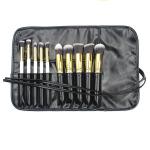 WhiteSilver Color Professional Cosmetic Brush Set 10 Piece/Set
