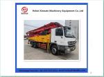 Second Hand Putzmeister Used Concrete Pump Truck 4 Booms