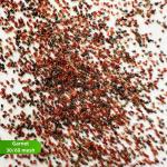 Garnet Sand abrasive 30/60 for Sandblasting: Natural Abrasive medium, Mohs 7.0-7
