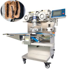 Automatic Encrusting Machine for Cookie Dough Balls with 3,000-6,000 Pieces per