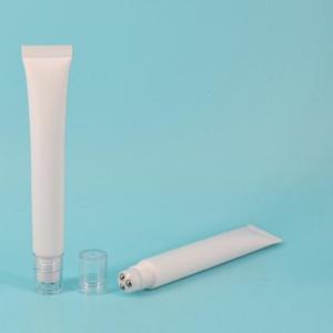 Empty Cosmetic Packaging Double Layer PE Tube With Silk Screen