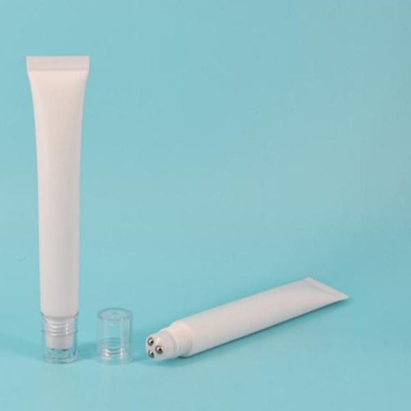 China Empty Cosmetic Packaging Double Layer PE Tube With Silk Screen factory