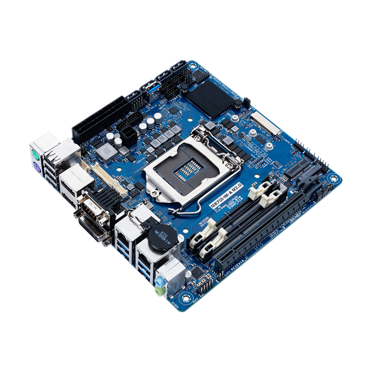ROHS SATA Industrial Motherboard LGA1151 Socket Q170A-IM-A ATX For 6th 7th Gen CPU