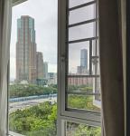 Double Glazed Aluminum Swing Window Customized Swing Glass Window