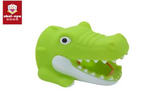 China Bathroom Crocodile Kids Faucet Extender Cover PVC Material 11.1*13.1*9CM Size factory