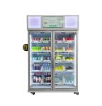 Seafood Egg R290 Refrigerated Vending Machine Smart Fridge Vending With Card