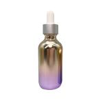Electroplated Boston Round Essential Oil Bottles 30ml 50ml