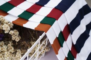 China Breathable Sweat-Absorbent Wear-Resistant Striped Knit Fabric For T-Shirt factory