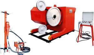 China Diamond Wire Saw Machine For Quarry Mining factory