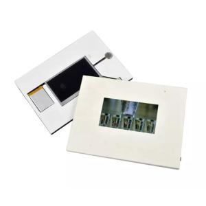 tft 4.3 inch LCD video card modules with push button and internal electronics