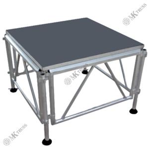 China 4'x8' Adjustable Event Stage Platform with Aluminum Stage Assembly and 18mm Plywood factory