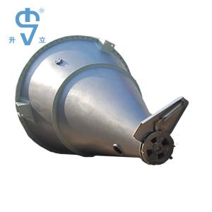 China Non Residual Discharge Conical Screw Blender Low Energy With Stainless Steel Surface factory