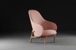 Soft Wood Frame Fabric Booth Seating Sofa For Hotel / Restaurant / Banquette