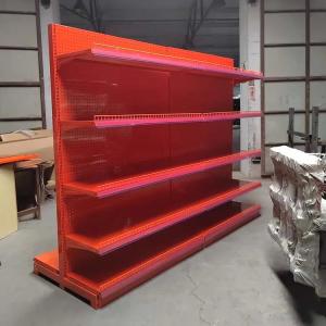 China Factory custom color size metal heavy duty supermarket shelves 250cm factory