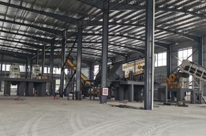 China AC Motor Granite Basalt Iron Ore Production Line For Mining factory