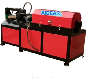 China 7.5kw Straightening Round Metal Pipe Cutting Machine factory