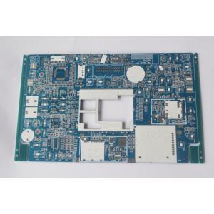 China Multilayer PCB board manufacturer Blue soldmask white silkscreen on sale