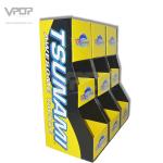 Light Weight Free Standing Display Units Cardboard Bumping - Proof For Packaged