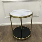 Simple Marble Stone Countertops Round Square Dining Table Tops For Hospitality