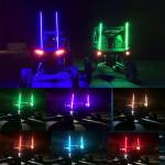 Sand Dunes Flexible LED Whip Lights Antenna RGB / Multi Color 5 Watt Power