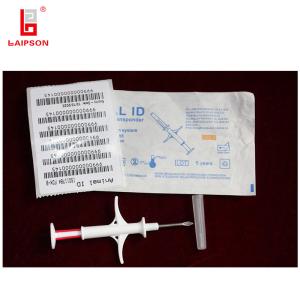 China Livestock Animal ID Pet Tracker Microchip EO Gas Disinfection PP FDX-B RFID factory