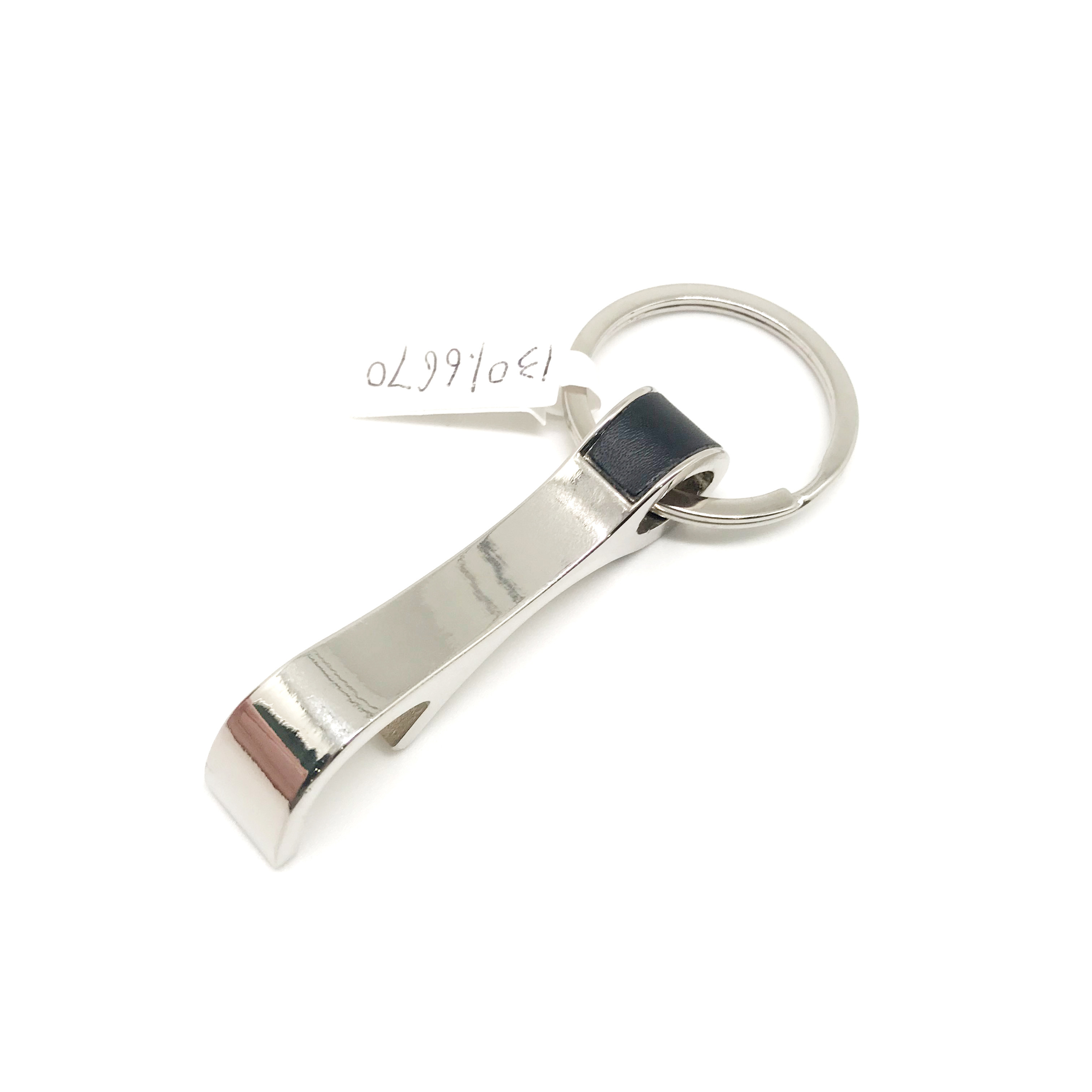 Shinny Nickel Keychain Bottle Opener Souvenir Combination
